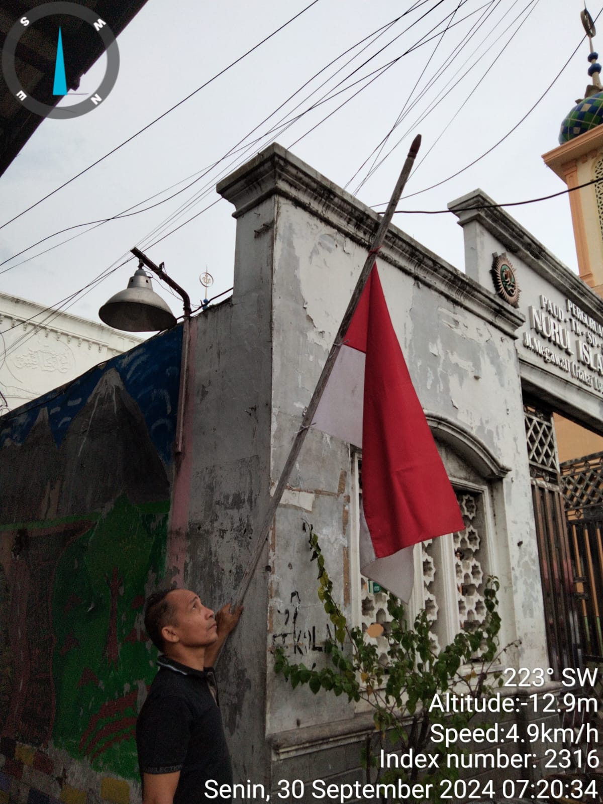 Pengibaran Bendera Hari Kesaktian Pancasila