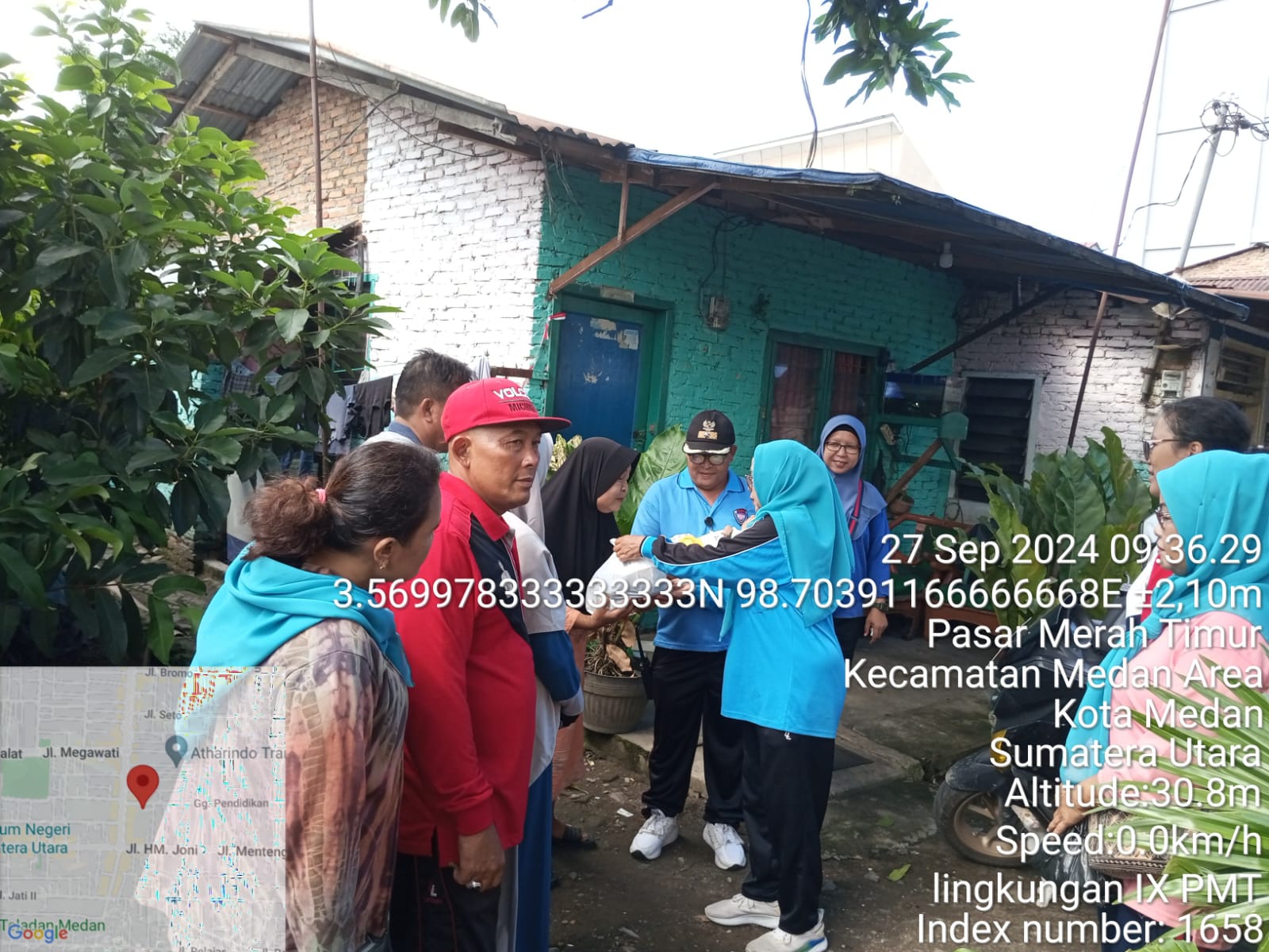 Pemberian Bantuan Makanan Kepada Stunting